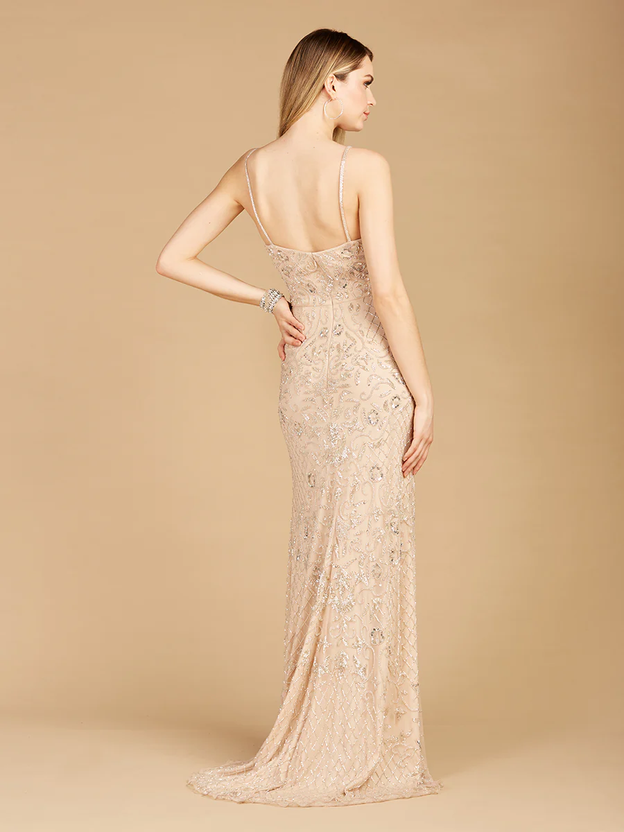 Beaded Tank Dress with Slit - OUTLET - Image 11